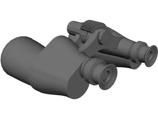 Binoculars 3D Model preview