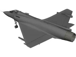 Dassault Mirage 2000 3D Model preview