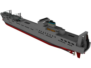 MSC TAKR300 3D Model preview