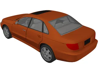 Saturn ls (2003) 3D Model preview
