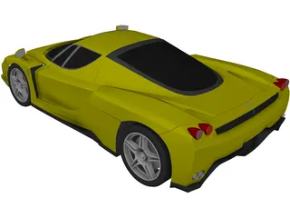 Ferrari Enzo (2003) 3D Model preview