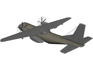 EADS CASA C-295 Persuader 3D Model preview