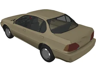 Toyota Corolla 3D Model preview