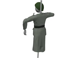 Scarecrow 3D Model preview