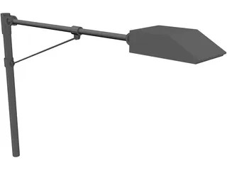 BEGA Gantry Light 3D Model preview
