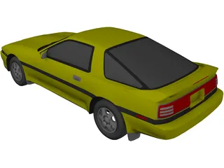 Toyota Supra MK3 (1991) 3D Model preview
