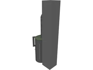 Oven Modern 3D Model preview