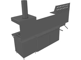 Kitchen 3D Model preview