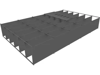 Closet 3D Model preview