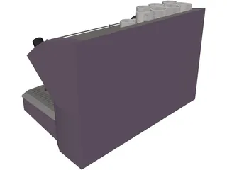 Coffee Machine 3D Model preview