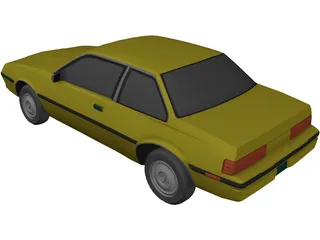 Buick Skyhawk (1984) 3D Model preview