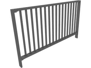Railings 3D Model preview