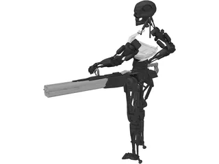 T-800A Dark Hunter 3D Model preview