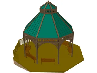 Gazebo 3D Model preview