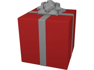 Present Box 3D Model preview