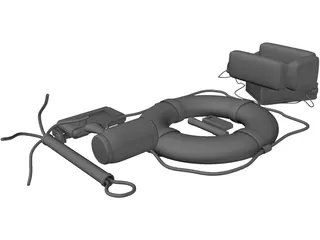 Boating Supply (Safety Equipment) 3D Model preview