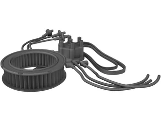 Auto Parts 3D Model preview