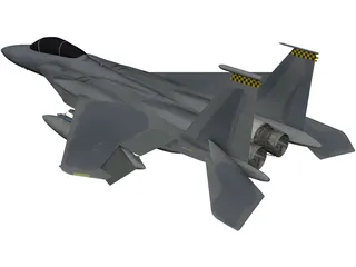 F-15C 3D Model preview