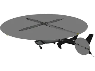 Bell 430 3D Model preview