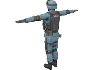 SWAT 3D Model preview