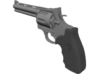 M9 Revolver 3D Model preview