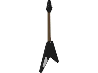 Gibson Classic Flying V 3D Model preview
