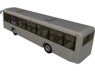 Bus China 3D Model preview