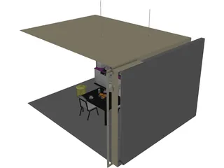 Kitchen 3D Model preview