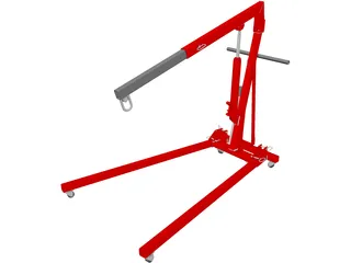 Engine Hoist 3D Model preview