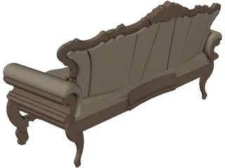 Sofa 3D Model preview