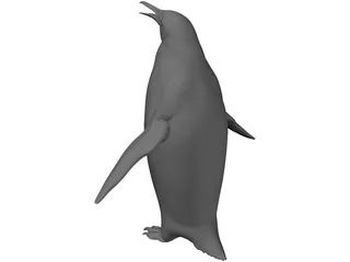 Penguin 3D Model preview