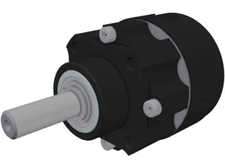 Planetary Gearbox NEU P32 1:6.75 3D Model preview