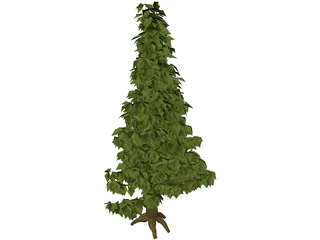 Needle Tree 3D Model preview
