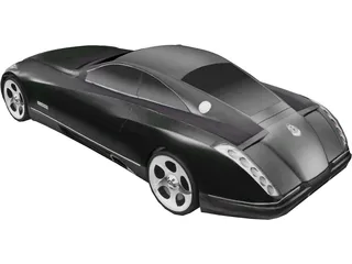 Maybach Exelero Coupe 3D Model preview