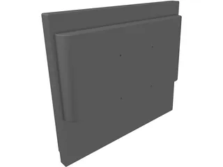Monitor Hyundai 3D Model preview