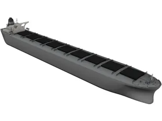 Cargo Ship 3D Model preview