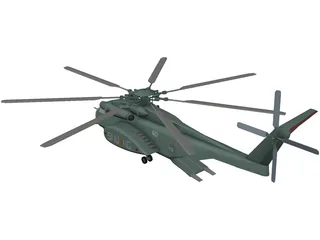 Sikorsky MH-53E Sea Dragon 3D Model preview
