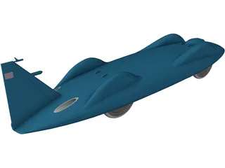 Bluebird CN7 Proteus 3D Model preview