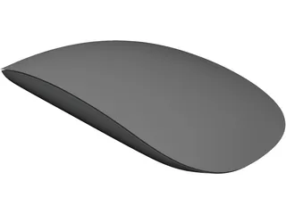 F19 Apple Magic Mouse 3D Model preview
