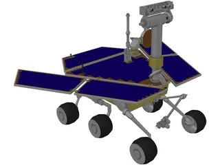 NASA Mars Rover 3D Model preview