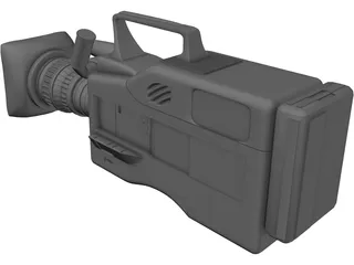 Video Camera 3D Model preview