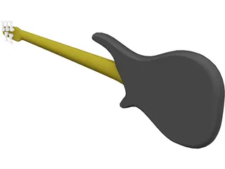 Strinberg 5 Bass Guitar 3D Model preview