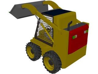 Bobcat 3D Model preview