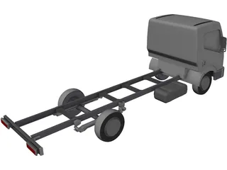 Nissan Cabstar 3D Model preview