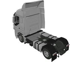 Iveco Stralis AS 440 (2007) 3D Model preview
