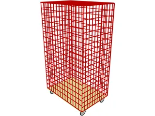 Roller Cage 3D Model preview