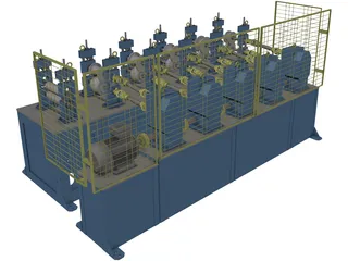 Roll Forming 3D Model preview