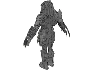 Predator 3D Model preview