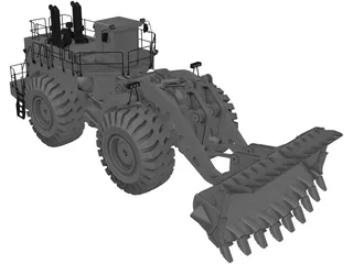 Caterpillar 994F 3D Model preview