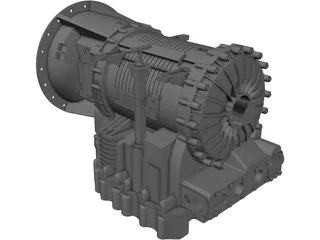 Allison Transmission 3200 3D Model preview